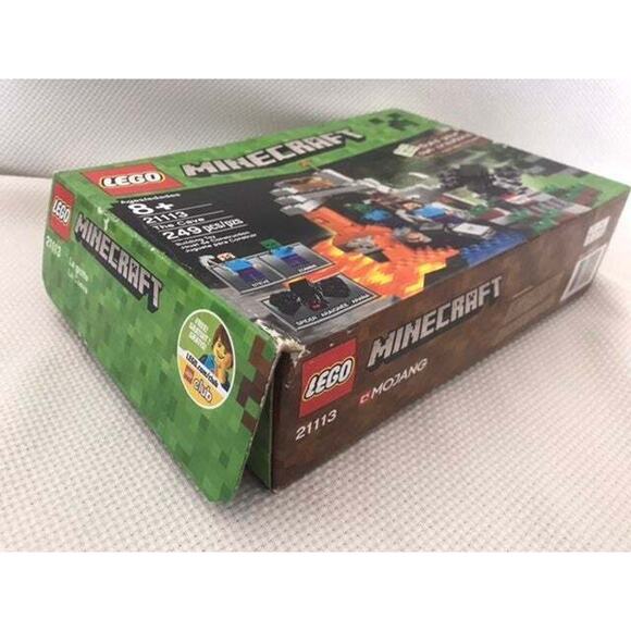 LEGO 21113 Minecraft The Cave - Steve Zombie Spider - Picture 4 of 7